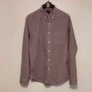 J Crew Check Button Down